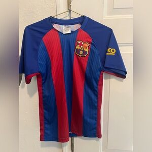 Kids size 164 FC Barcelona #10 Messi jersey